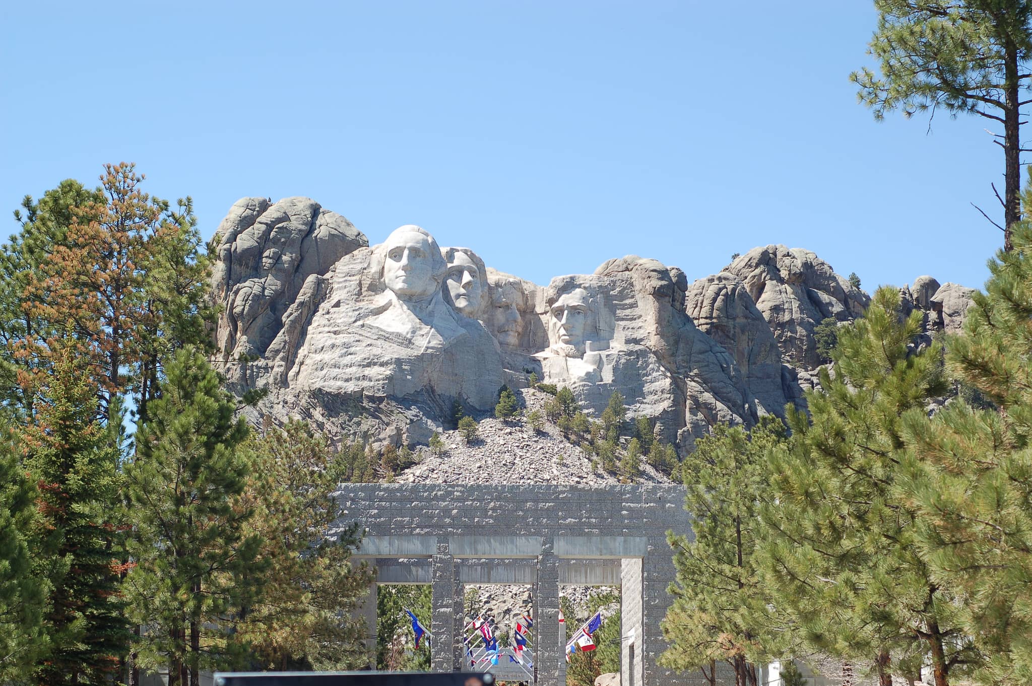 Mount Rushmore isn't pet-friendly